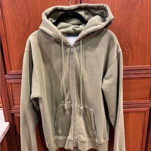 Brandy Melville Olive Green Hoodie